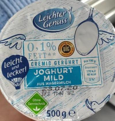 Фото - М'який йогурт 0,1% Leichter Genuss