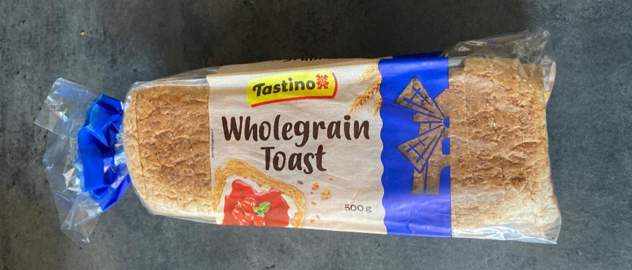 Фото - Wholegrain toast (toastový pšeničný celozrnný chléb) Tastino