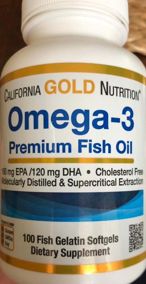 Фото - Желатинові таблетки Omega-3 Premium Fish Oil Madre Labs