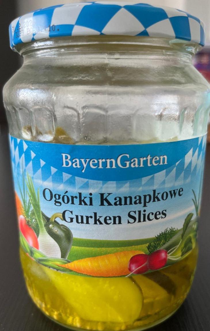 Фото - Ogorki Kanapkowe Bayern Garten