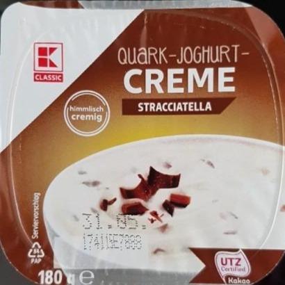 Фото - Йогурт Quark-joghurt-creme Шоколадна плитка K-Classic