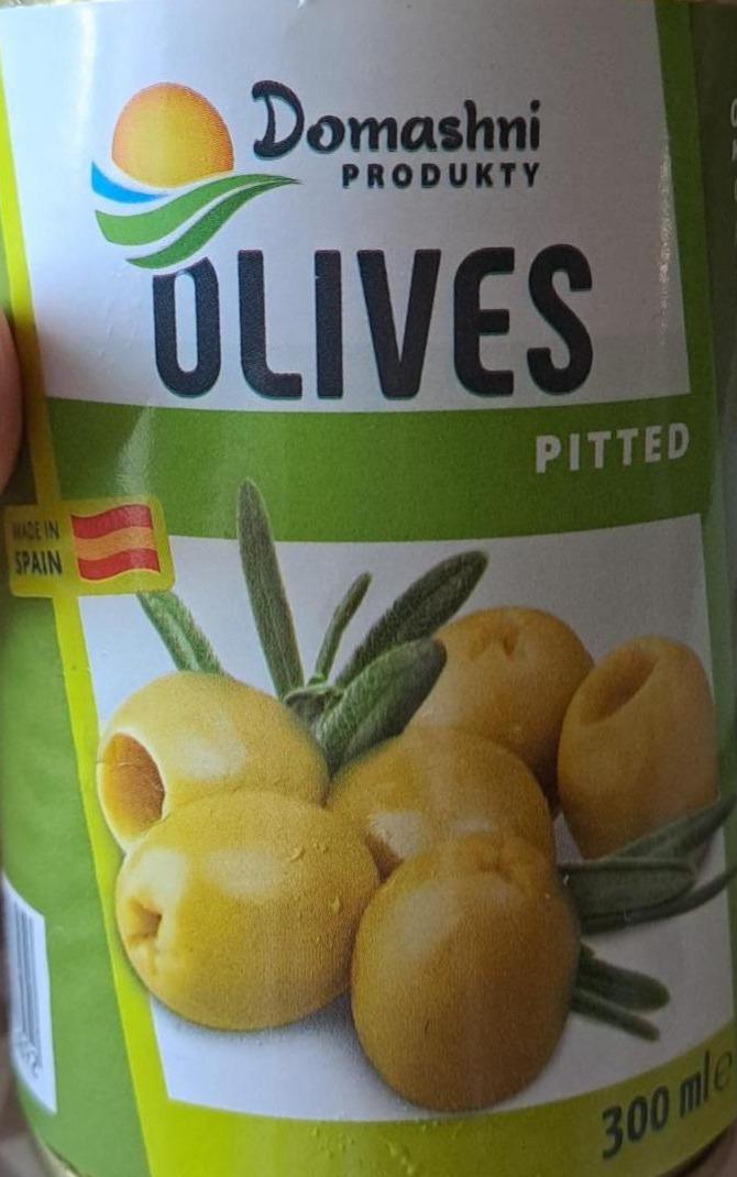 Фото - Оливки зелені без кісточки консервовані пастеризовані Olives Domashni producty