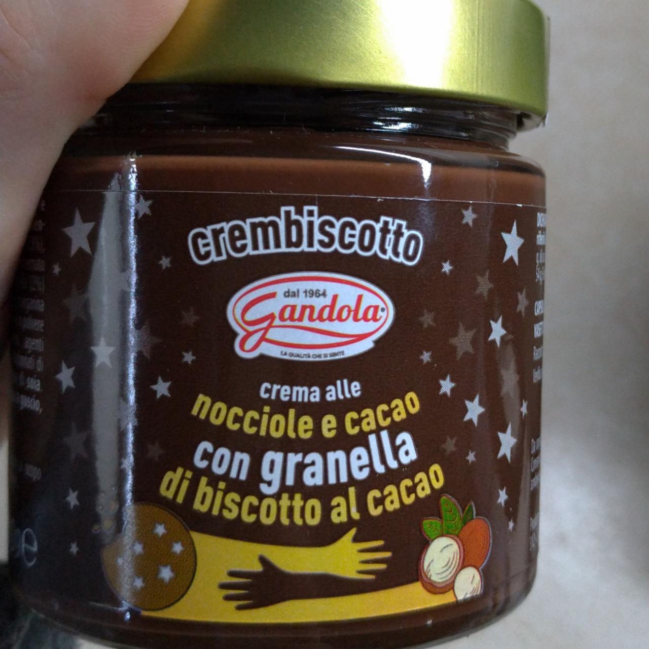 Фото - Шоколадна паста з горіхами Gandola