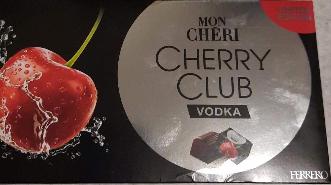 Фото - Mon Chéri Cherry Club Vodka Ferrero