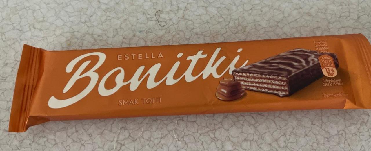 Фото - Вафлі в шоколаді з карамелевою начинкою Estella Toffi Bonitki