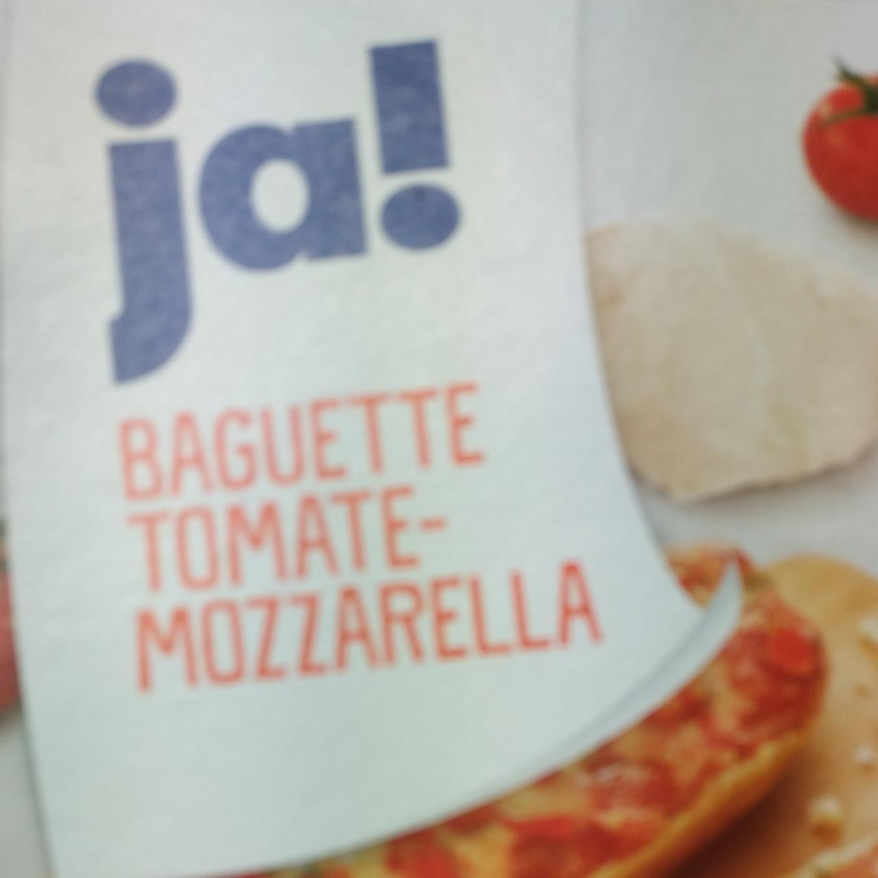 Фото - Брускета з помідором та моцарелою Baguette Tomate-Mozzarella Ja!