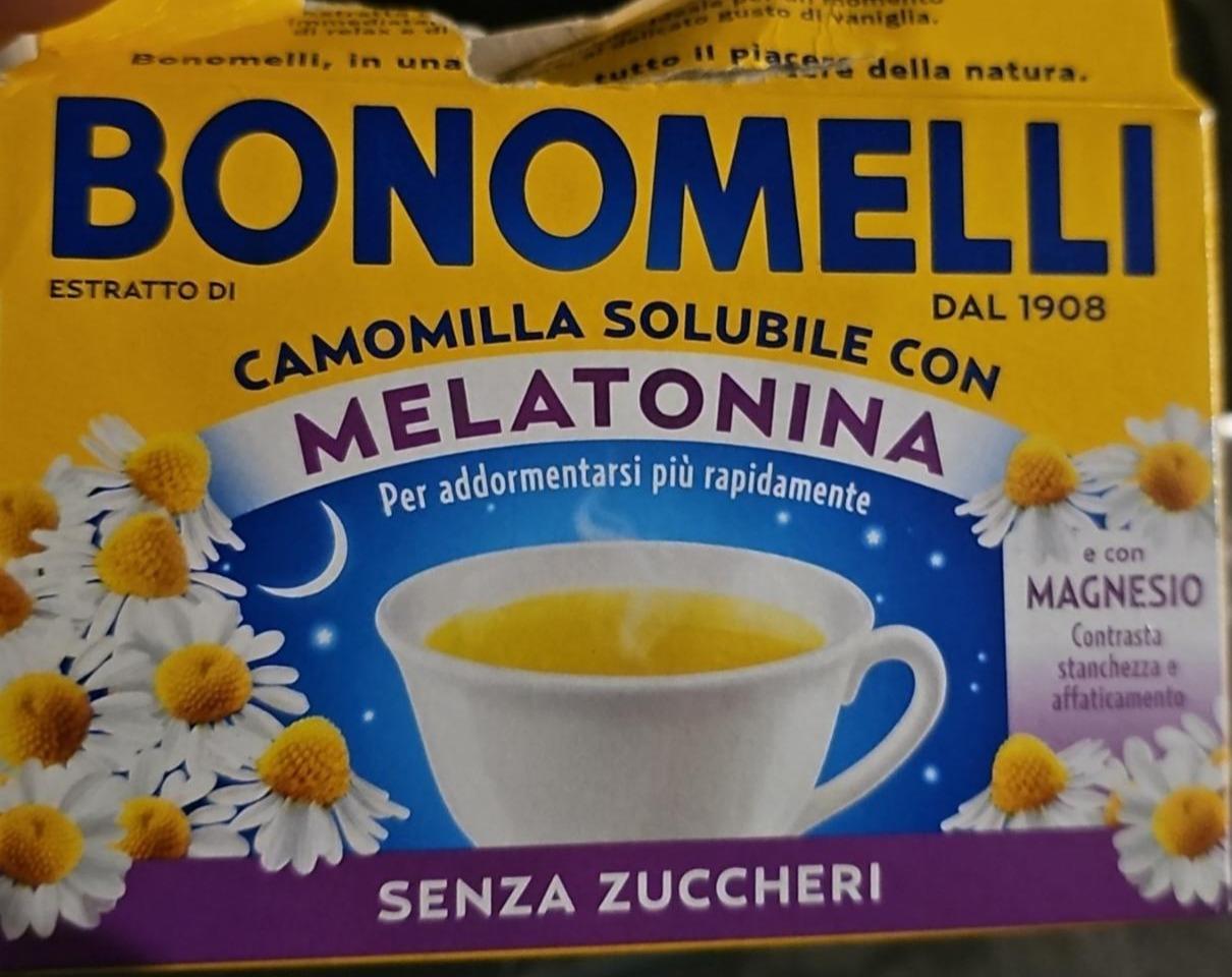 Фото - Camomilla solubile con melatonina Melatonina Bonomelli