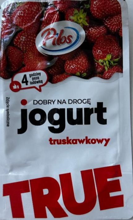 Фото - Jogurt truskawkowy dobry na drogę Pilos