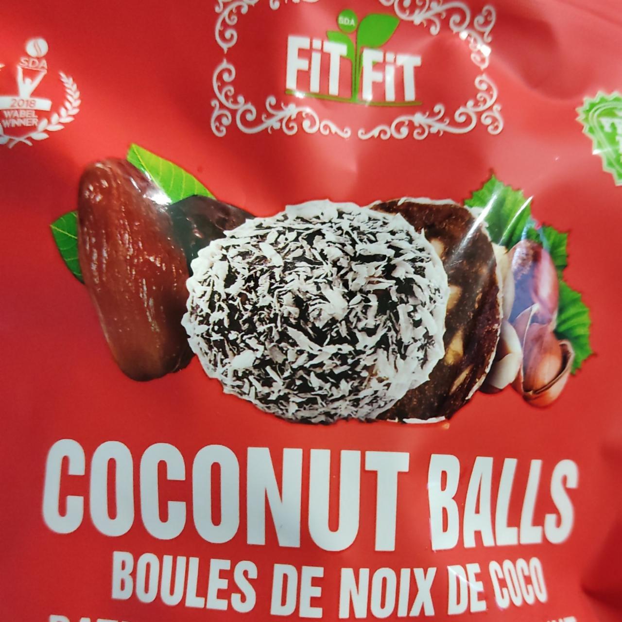 Фото - Coconut balls Fit Fit