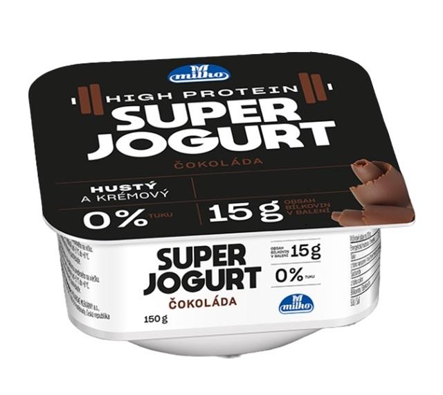 Фото - High protein Super Jogurt čokoláda Milko