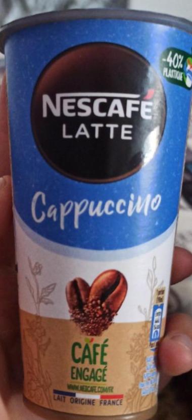 Фото - Напій молочний 2.6% з кавою Cappuccino Latte Shakissimo Nescafe