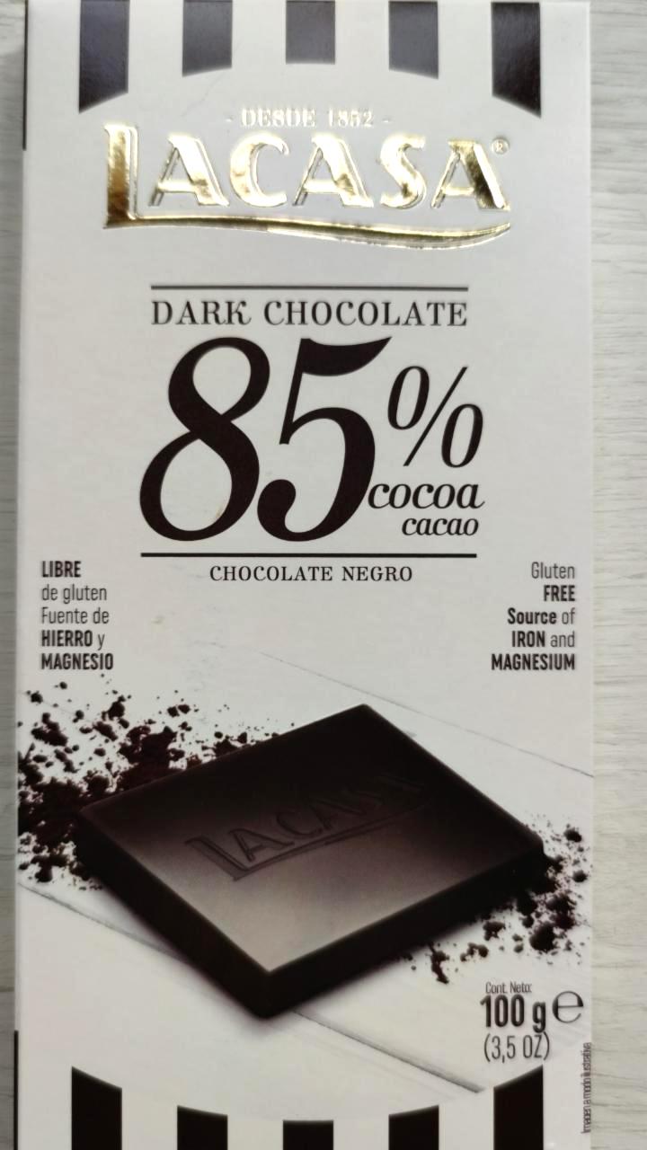 Фото - Шоколад чорний 85% Lacasa