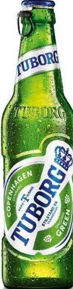 Фото - Пиво 4.6% світле пастеризоване Green Tuborg