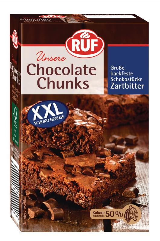 Фото - Ruf Chocolate Chunks Zartbitter XXL RUF