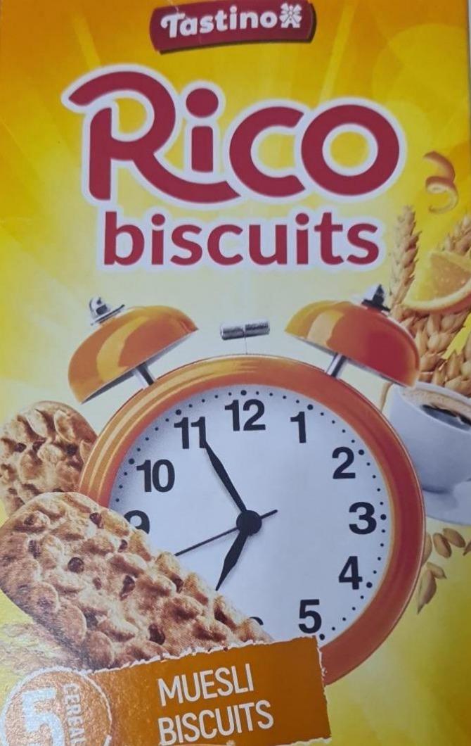 Фото - Печиво Rico злакове з мюслі Tastino