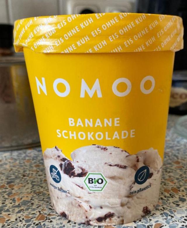 Фото - Морозиво бананово-шоколадне Banane Schokolade Nomoo