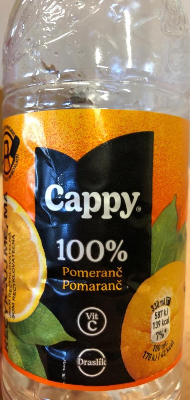 Фото - Cappy pomeranč 100%