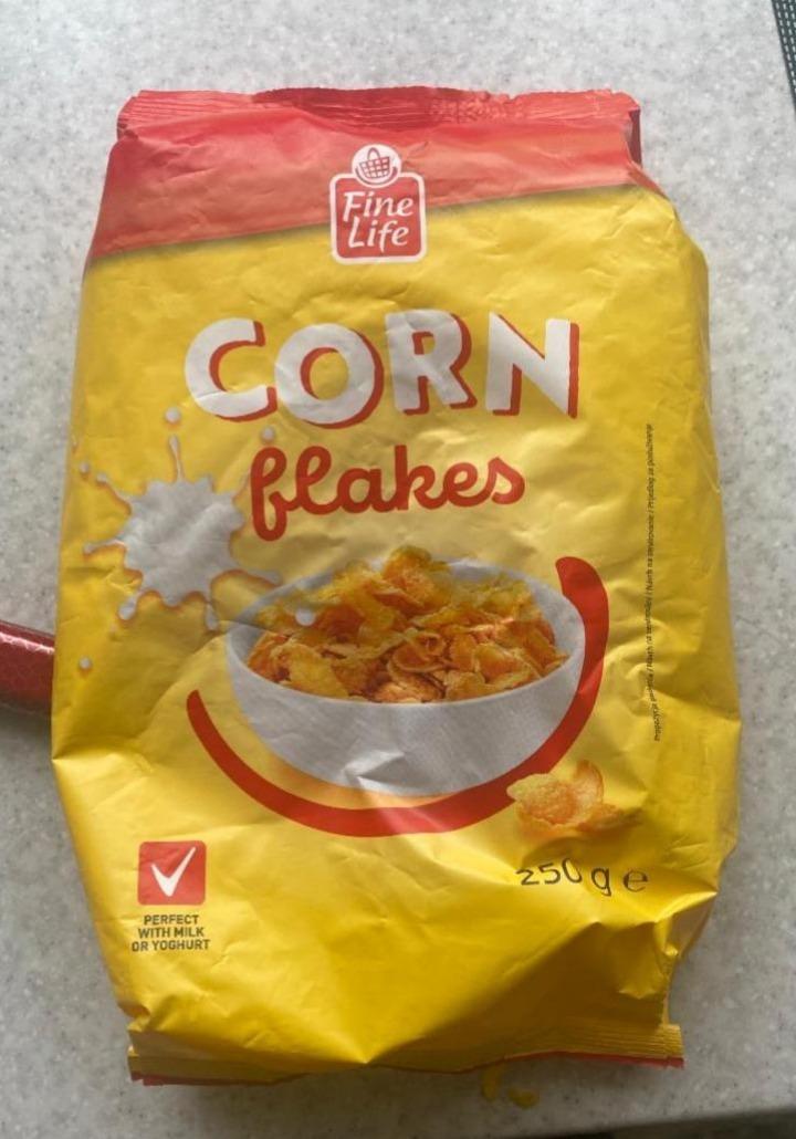 Фото - Пластівці кукурудзяні Corn Flakes Fine Life