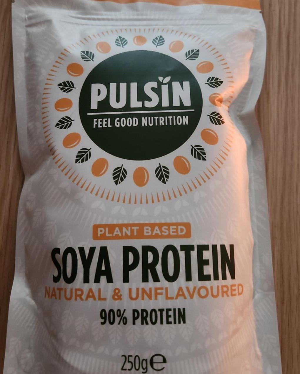 Фото - Протеїн соєвий Soya Protein Natural & Unflavoured Pulsin