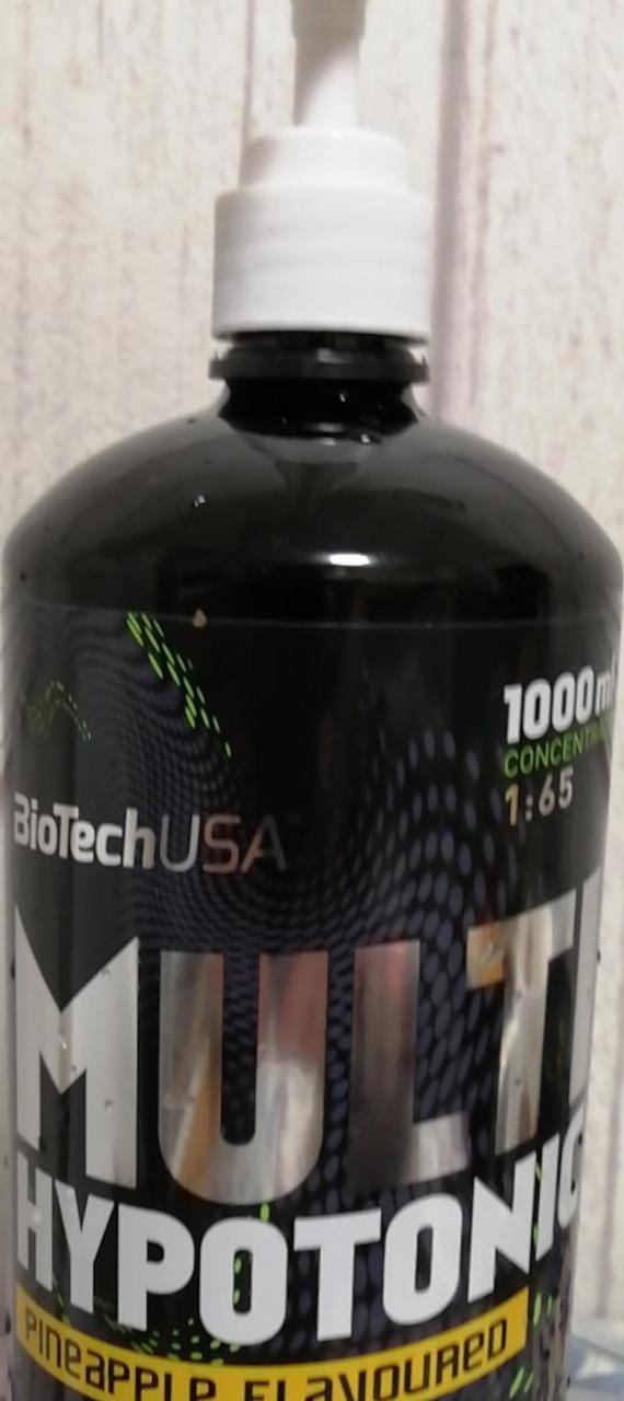 Фото - Ізотонік Multi Hypotonic Drin зі смаком ананаса BioTech USA