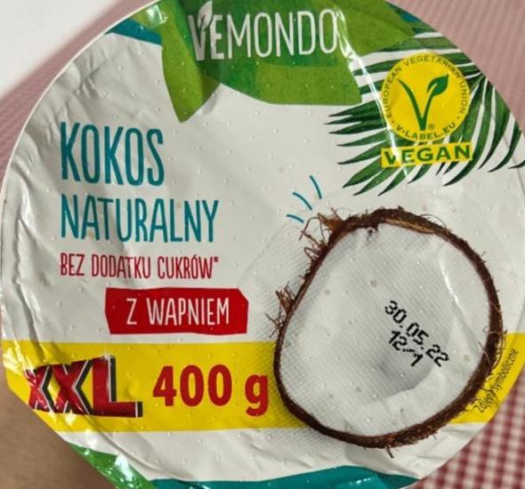 Фото - Йогурт кокосовий Kokos Naturalny Vemondo