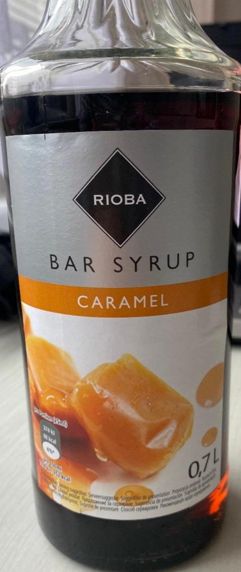 Фото - Сироп Bar Syrup со вкусом карамели Rioba