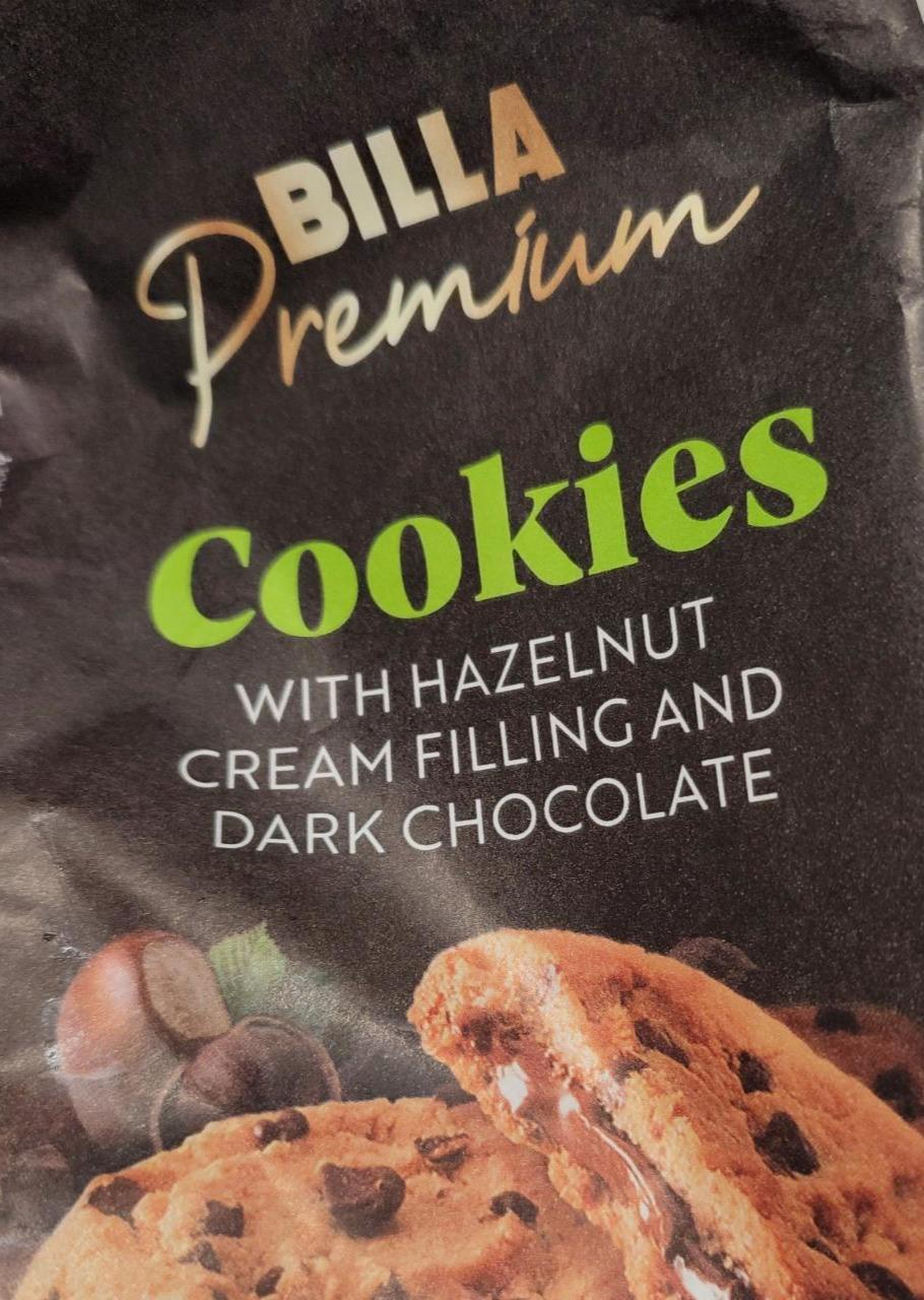 Фото - Cookies with hazelnut cream Billa premium