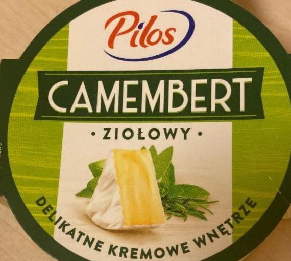 Фото - Сир камамбер трав'яний Camembert Ziolowy Pilos