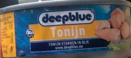 Фото - Тунець шматочки в соняшниковій олії Tuna Thon Deepblue