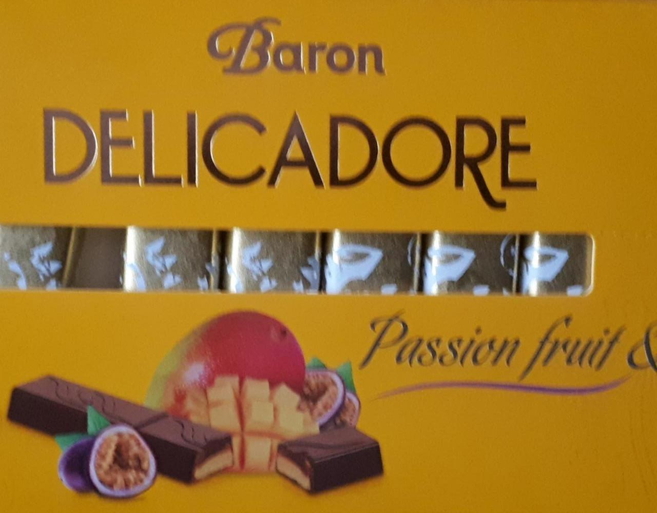 Фото - Шоколадні цукерки Delicadore маракуйя та манго Baron