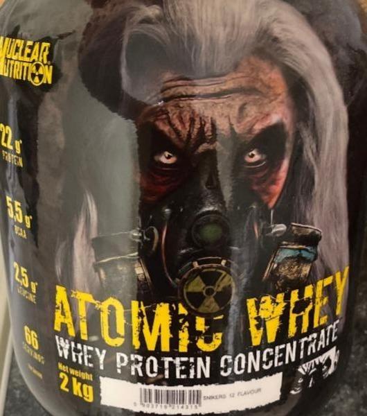 Фото - Atomic Whey Protein Concentrate pudra Nuclear Nutrition