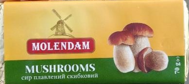 Фото - сир плавлений 40% Mushrooms Molendam Grybnyi
