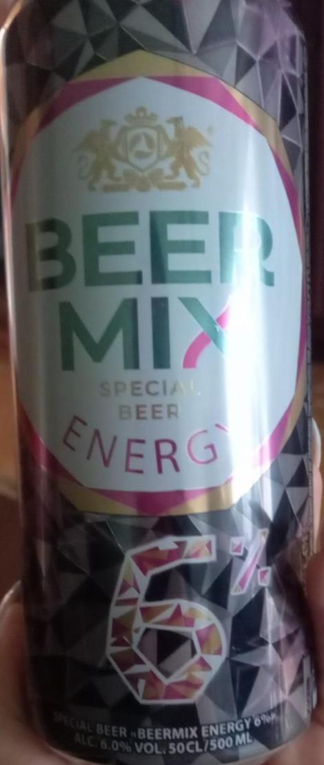 Фото - Напій енергетичний Beer Mix Оболонь