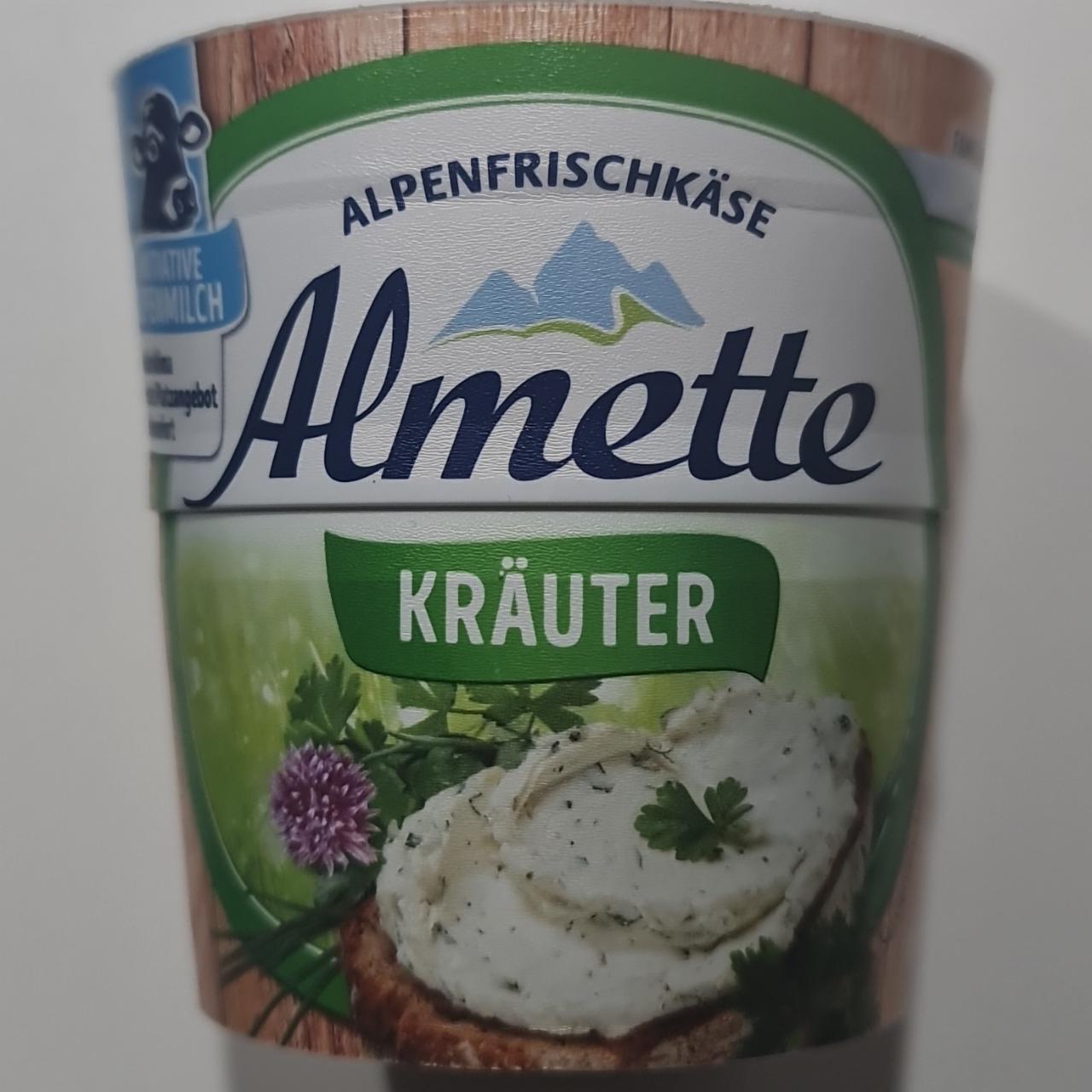 Фото - Альпійський вершковий сир Альметте зелень Almette