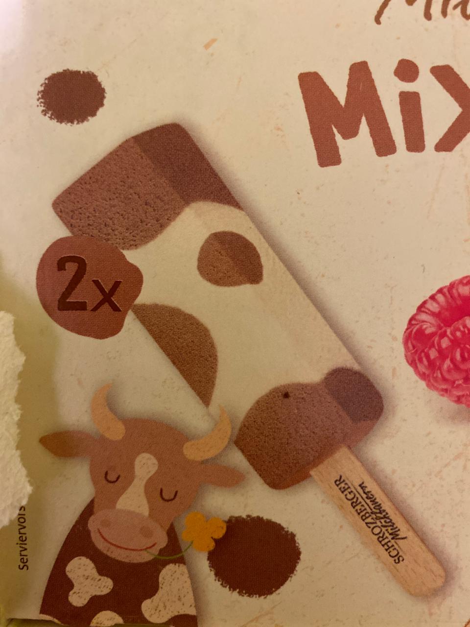 Фото - Mix-Box Bourbon Vanillemilcheis und Schokoladenmilcheis Schrozberger Milchbauern