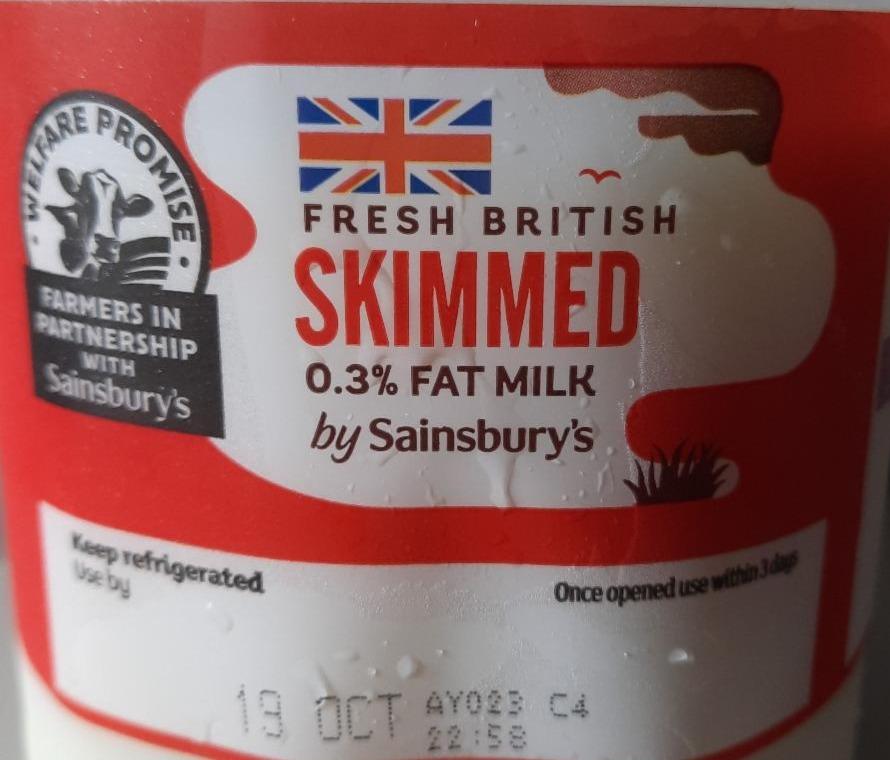 Фото - Свіже британське знежирене молоко 0.3 % Welfare Promies