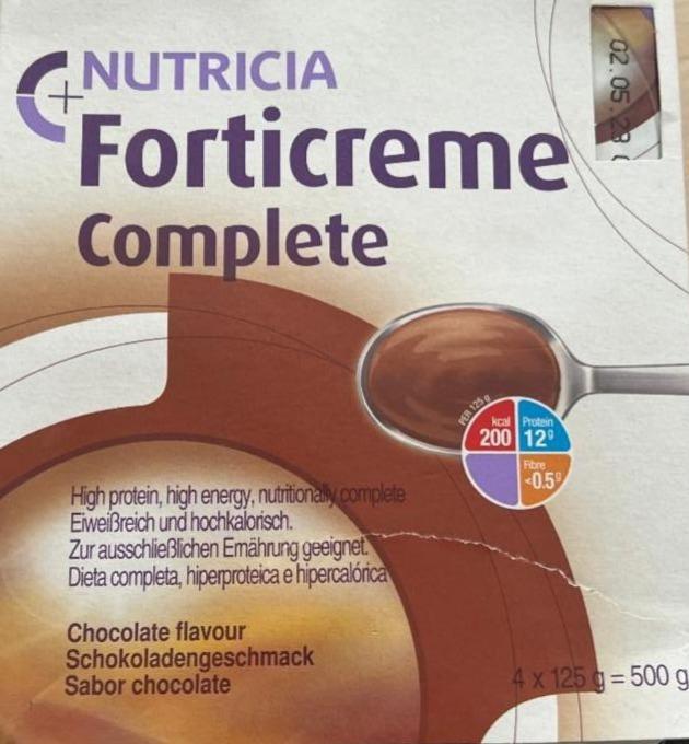 Фото - Forticreme complete Nutricia