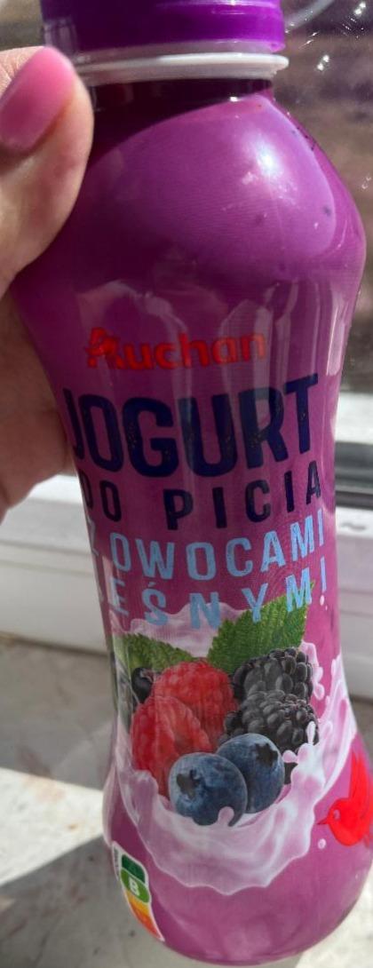 Фото - Jogurt pitny owoce leśne Auchan