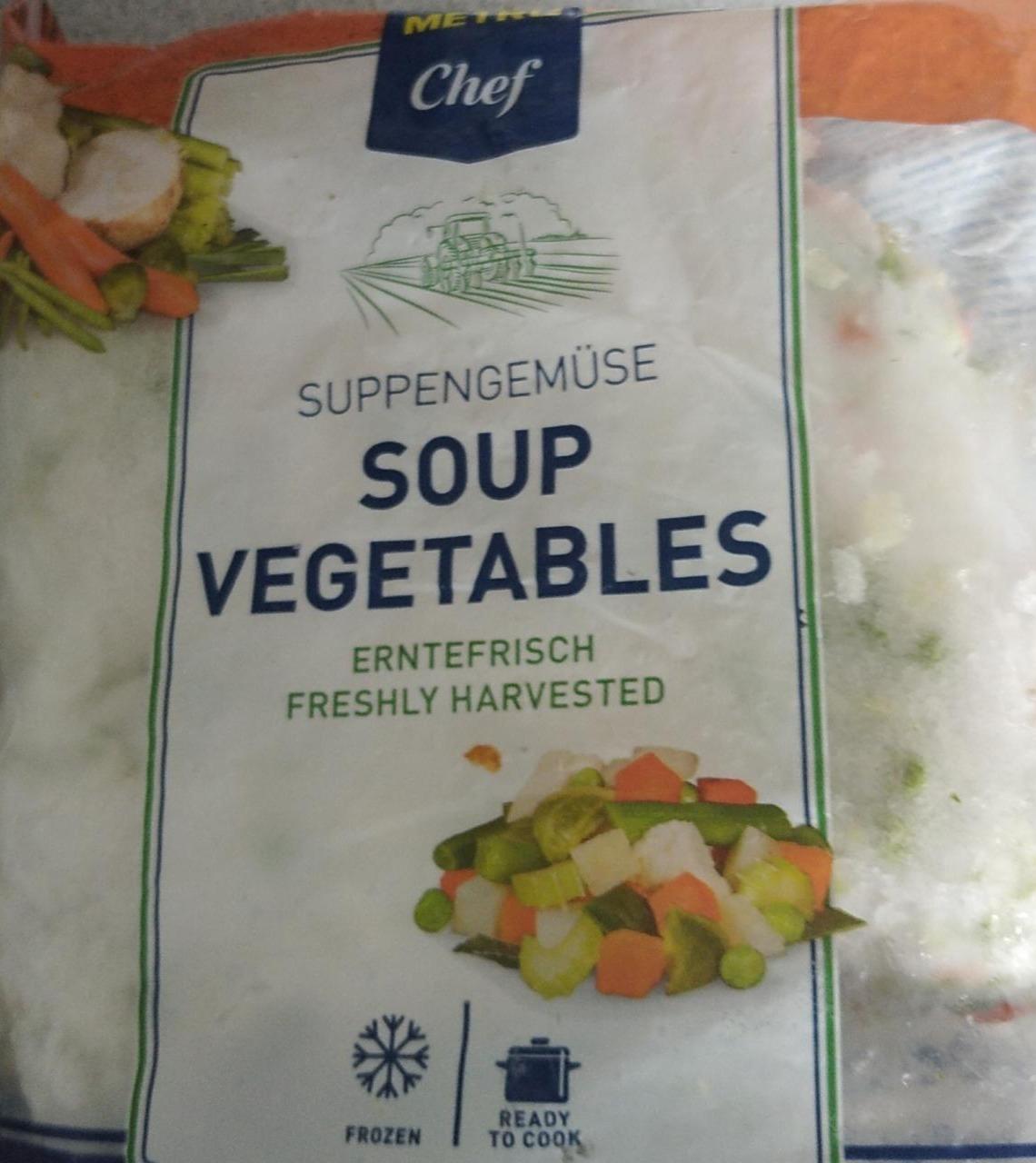 Фото - Soup vegetables Metro Chef