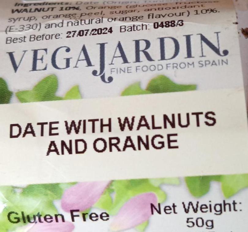 Фото - Date with Walnuts and Orange Vegajardin