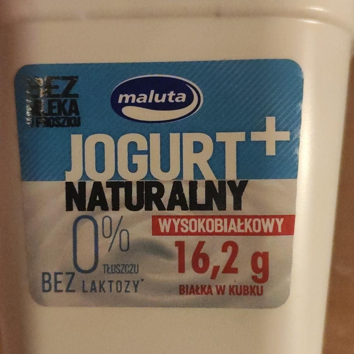 Фото - Йогурт натуральний 0% безлактозний Naturalny Jogurt Maluta