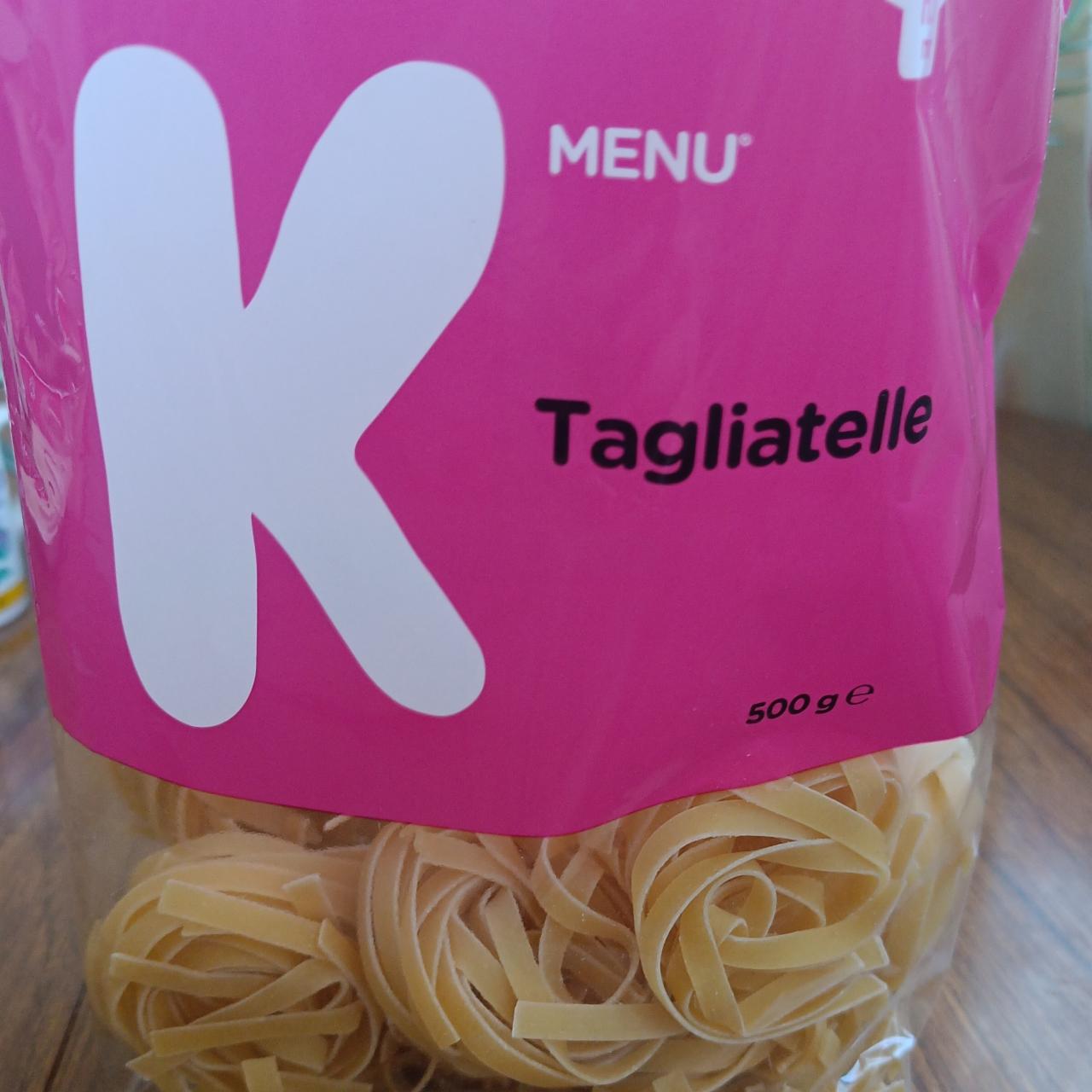 Фото - Tagliatelle K menu