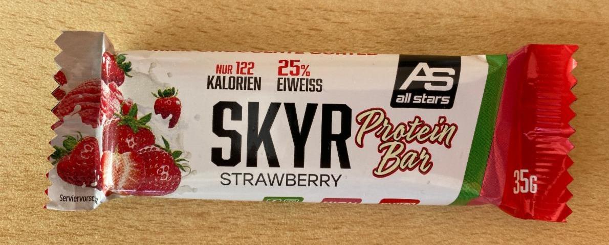 Фото - Skyr Protein bar Strawberry All Stars