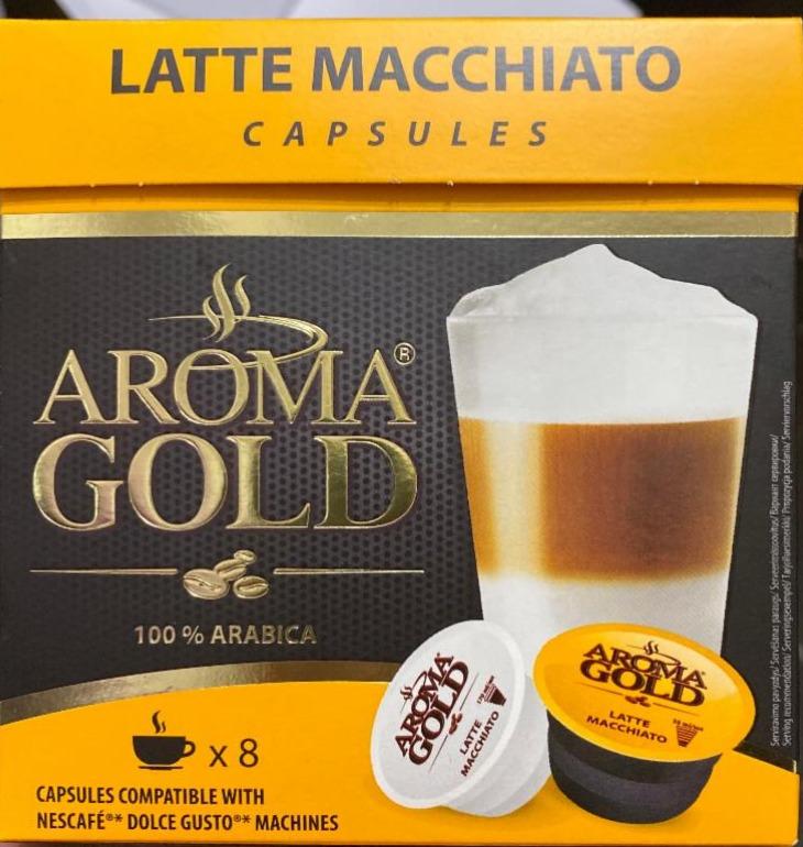 Фото - Кава в капсулах Latte Macchiato Capsules Aroma Gold