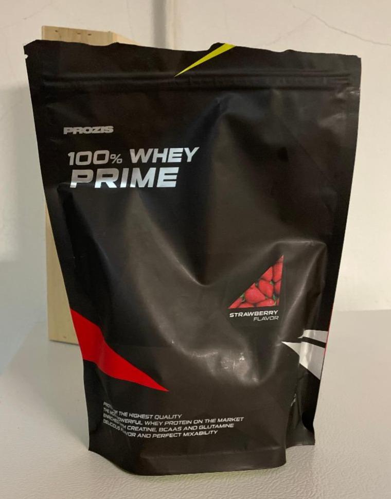 Фото - Протеїн 100% зі смаком полуниці Whey Prime Strawberry Protein Prozis