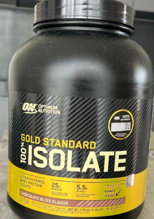 Фото - Gold Standard 100% Isolate Whey Optimum Nutrition
