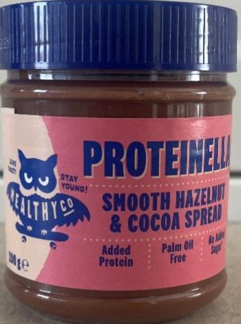 Фото - Proteinella smooth hazelnut & cocoa spread Healthyco