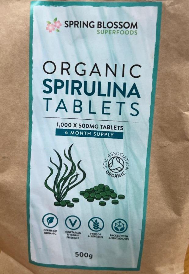 Фото - Organic Spirulina tablets Spring Blossom