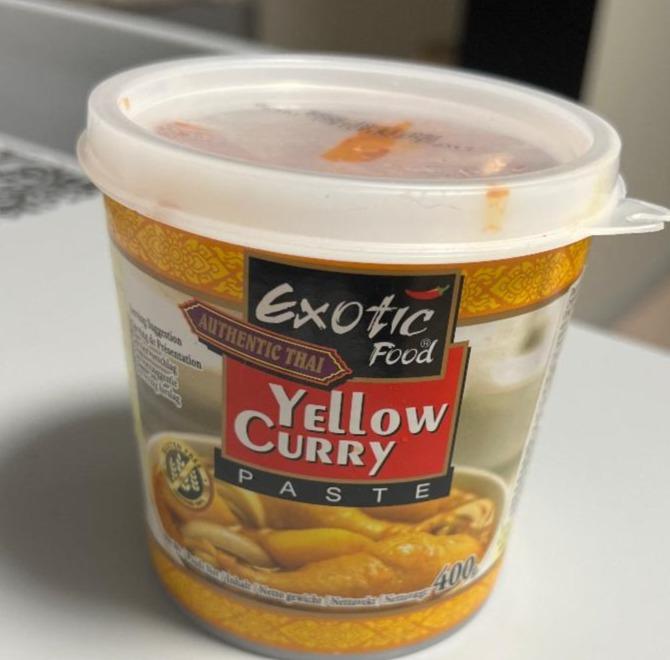 Фото - Паста карі жовта Yellow Curry Exotic Food