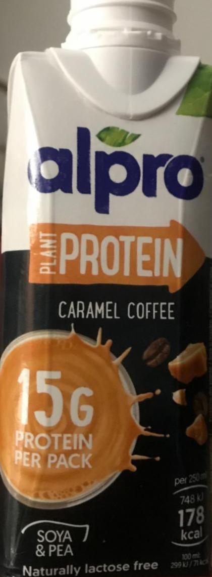 Фото - Протеіновий напій Alpro карамельна кава Alpro